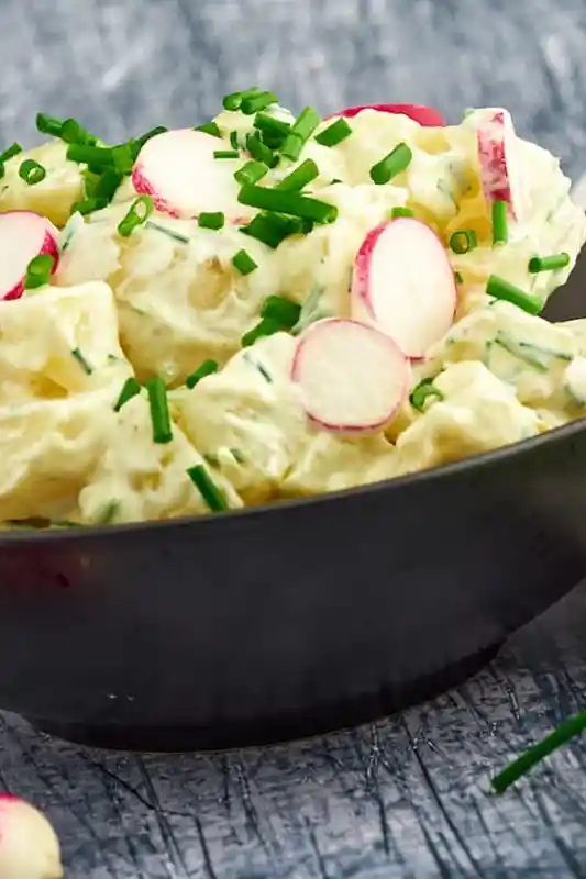 Klassischer kalter Kartoffelsalat mit Radieschen 3 Recipe image