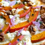 Kürbis-Flammkuchen mit Feta 4 Kürbis-Flammkuchen mit Feta