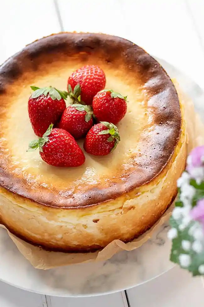 Cremiger Zitronen-Käsekuchen ohne Boden 3 Recipe image