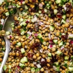 Gesunder Linsensalat mit süßen Datteln und Zitrone 4 Gesunder Linsensalat mit süßen Datteln und Zitrone