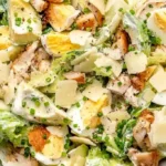 Low Carb Hähnchen-Caesar-Salat mit Avocado und Ei 4 Low Carb Hähnchen-Caesar-Salat mit Avocado und Ei