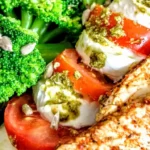 Schnelles Low Carb Abendessen mit Hähnchen, Brokkoli und Mozzarella 4 Schnelles Low Carb Abendessen mit Hähnchen, Brokkoli und Mozzarella