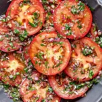 Marinierte Tomaten mit frischen Kräutern 4 Marinierte Tomaten mit frischen Kräutern