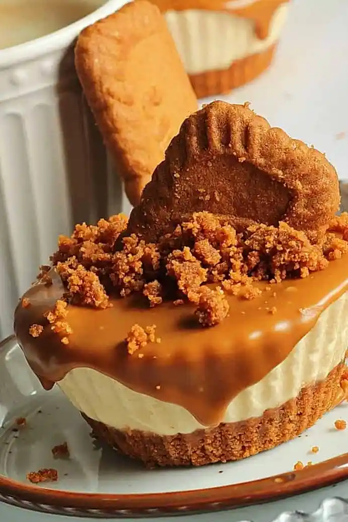 Mini Lotus Biscoff Cheesecake ohne Backen: Das ultimative Rezept 3 Recipe image