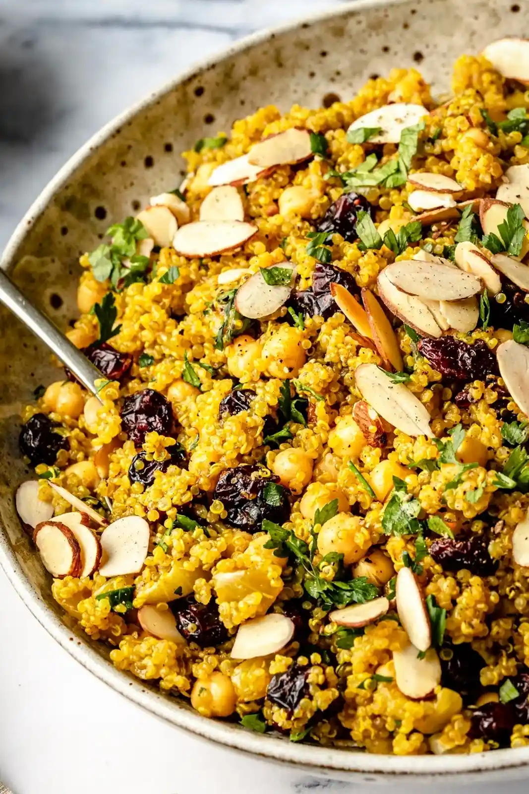 One Pot Marokkanischer Kichererbsen-Quinoa-Salat 3 Recipe image