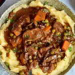 Herzhaftes Pilzgulasch mit cremigem Kartoffelpüree 4 Herzhaftes Pilzgulasch mit cremigem Kartoffelpüree