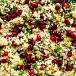 Frischer Granatapfel-Couscous-Salat mit Pistazien 4 Frischer Granatapfel-Couscous-Salat mit Pistazien