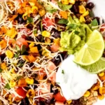 Nährstoffreiche Quinoa-Taco-Bowl für das Meal Prep 4 Nährstoffreiche Quinoa-Taco-Bowl für das Meal Prep