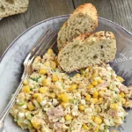 Herzhafter Reissalat mit Thunfisch und Mais 4 Herzhafter Reissalat mit Thunfisch und Mais