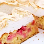 Saftiger Rhabarberkuchen mit Baiser 4 Saftiger Rhabarberkuchen mit Baiser