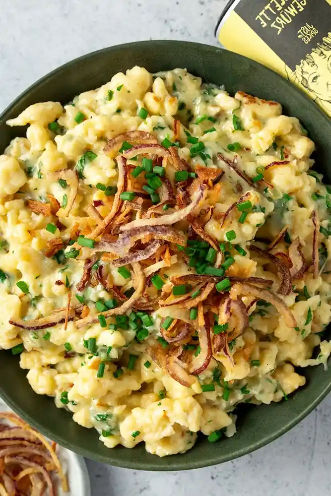 Schnelle Käsespätzle aus der Pfanne 3 Recipe image