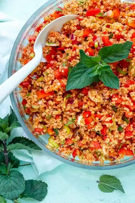 Schneller Bulgursalat mit frischem Gemüse 3 Recipe image