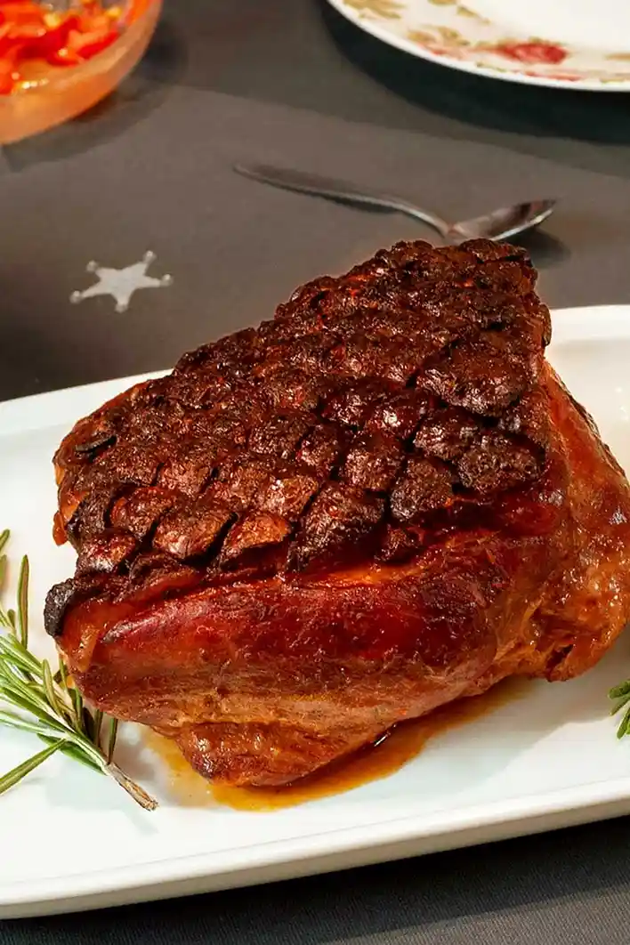 Knuspriger Truthahnbraten Wikinger Art mit malziger Sauce 3 Recipe image