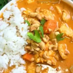 Thailändisches Hähnchen-Erdnuss-Curry 4 Thailändisches Hähnchen-Erdnuss-Curry