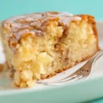 Saftiger Zimt-Apfelkuchen mit süßer Zuckerglasur 4 Saftiger Zimt-Apfelkuchen mit süßer Zuckerglasur