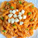 Cremige Tomate Mozzarella Soße für Pasta und Beilagen 4 Cremige Tomate Mozzarella Soße für Pasta und Beilagen