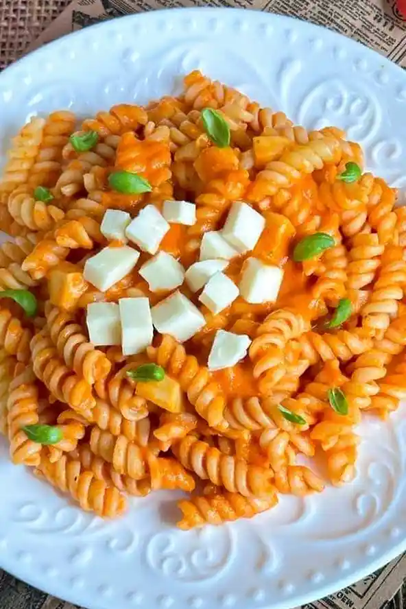 Cremige Tomate Mozzarella Soße für Pasta und Beilagen 3 Recipe image
