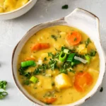 Vegane Kartoffelsuppe mit Lauch 4 Vegane Kartoffelsuppe mit Lauch