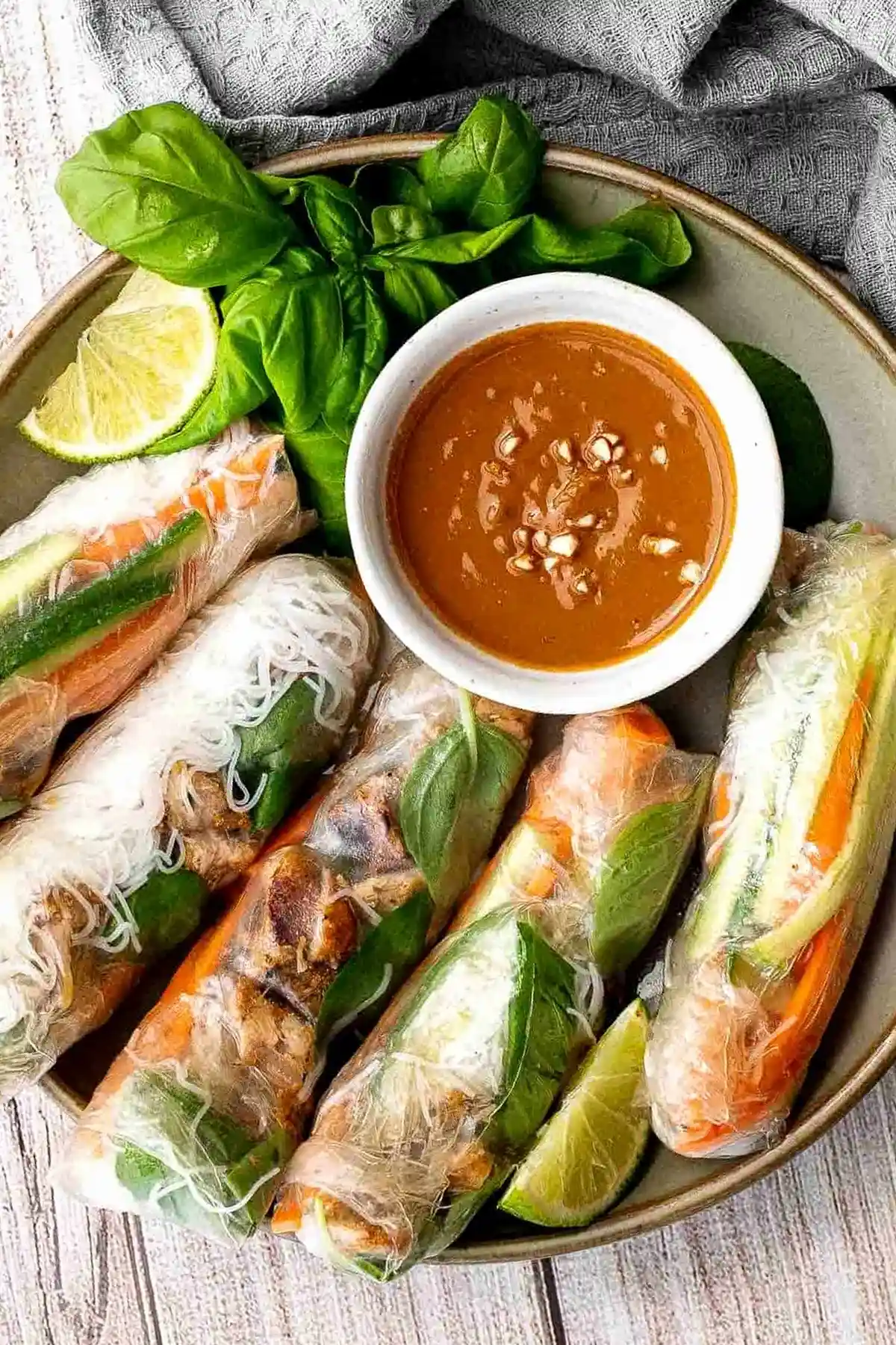 Vietnamesische Sommerrollen mit Hähnchen 3 Recipe image