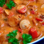 Würstchengulasch für Kinder – einfaches Rezept 4 Würstchengulasch für Kinder – einfaches Rezept