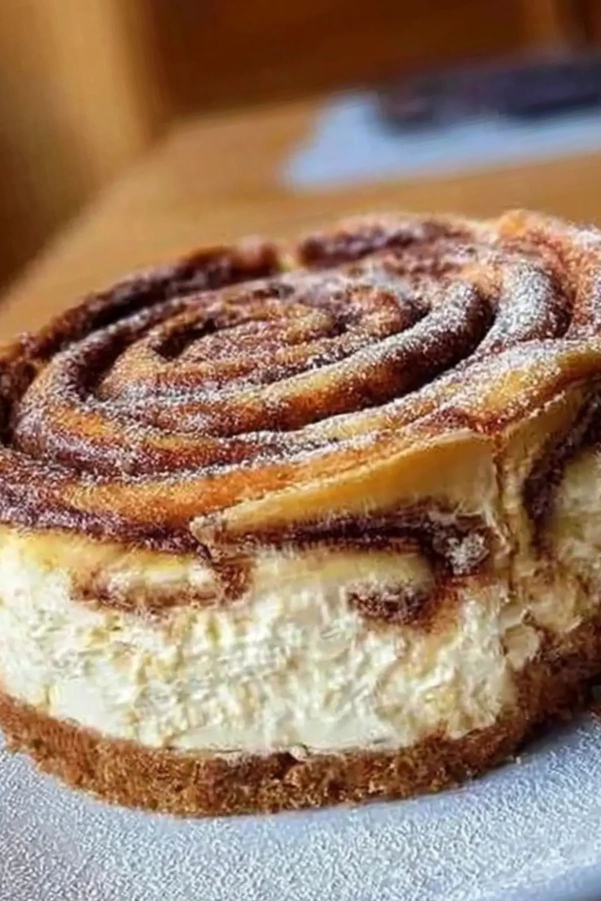 Zimtschnecken Käsekuchen mit Frischkäse: Cremiges Rezept 3 Recipe image