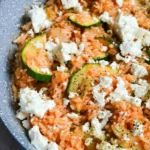 Zucchinipfanne mit Reis und Feta 4 Zucchinipfanne mit Reis und Feta