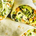 Schnelle Gemüse-Wraps mit frischer Kräutercreme 4 Schnelle Gemüse-Wraps mit frischer Kräutercreme