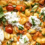 Cremige Tomaten-Gnocchi mit Burrata in 30 Minuten 4 Cremige Tomaten-Gnocchi mit Burrata in 30 Minuten
