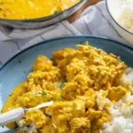 Cremiges Hähnchen-Curry Geschnetzeltes in 30 Minuten 4 Cremiges Hähnchen-Curry Geschnetzeltes in 30 Minuten
