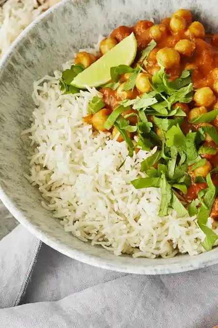 Cremiges Kichererbsen-Curry mit Kokosmilch 3 Recipe image