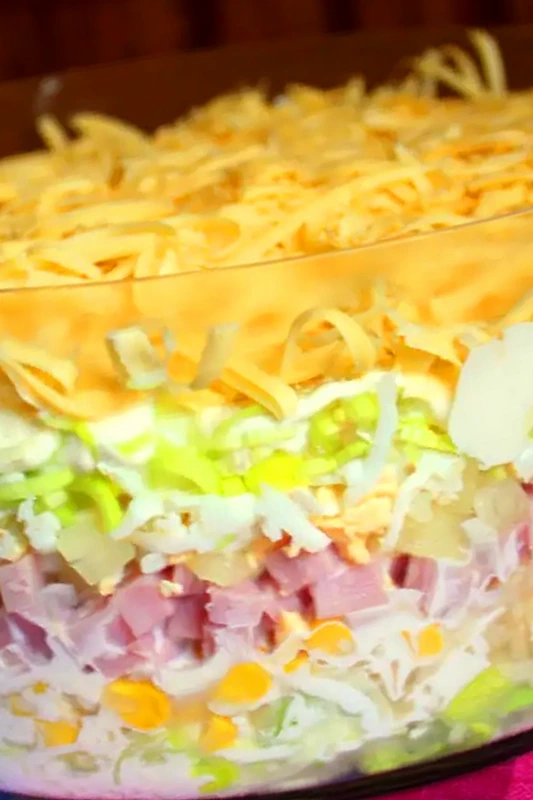 Bunter Schichtsalat zum Vorbereiten: Das ultimative Rezept für Gäste 3 Recipe image