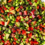 Proteinreicher Edamame-Salat mit asiatischem Dressing 4 Proteinreicher Edamame-Salat mit asiatischem Dressing