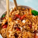 Mediterraner Nudelsalat mit Balsamico-Tomaten-Dressing 4 Mediterraner Nudelsalat mit Balsamico-Tomaten-Dressing