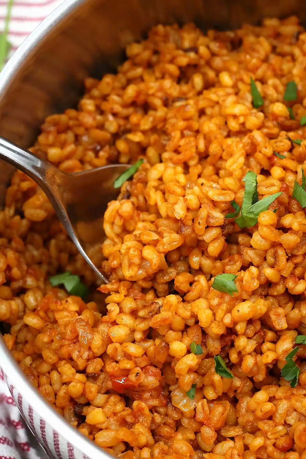 Herzhafter Bulgur-Tomaten-Pilaw 3 Recipe image