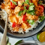 Kremiges Kokos-Curry-Hähnchen mit Paprika 4 Kremiges Kokos-Curry-Hähnchen mit Paprika