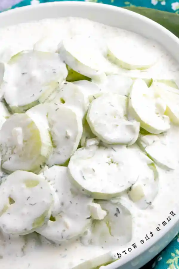 Cremiger Gurkensalat mit Dill 3 Recipe image