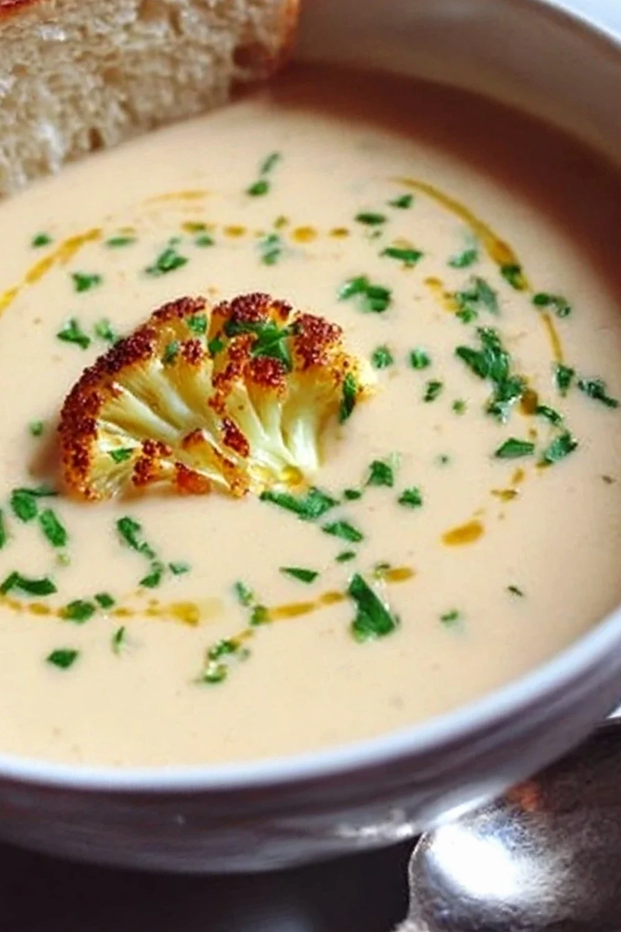 Samtige Blumenkohlcremesuppe 3 Recipe image