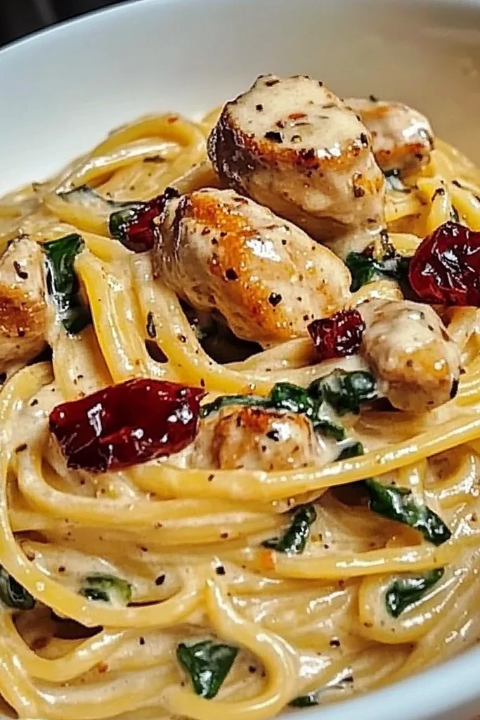 Cremige Toskanische Hähnchenpasta: Das ultimative Rezept 3 Recipe image