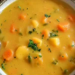 Cremige Kartoffelsuppe mit Gemüse 4 Cremige Kartoffelsuppe mit Gemüse