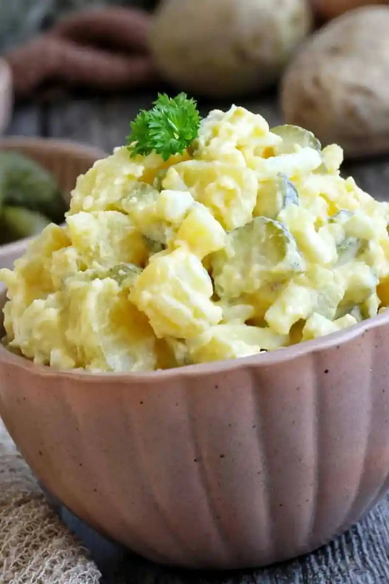 Klassischer Kartoffelsalat mit cremiger Mayonnaise 3 Recipe image