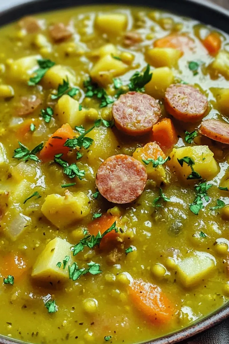 Klassischer Erbseneintopf nach traditioneller Art 3 Recipe image