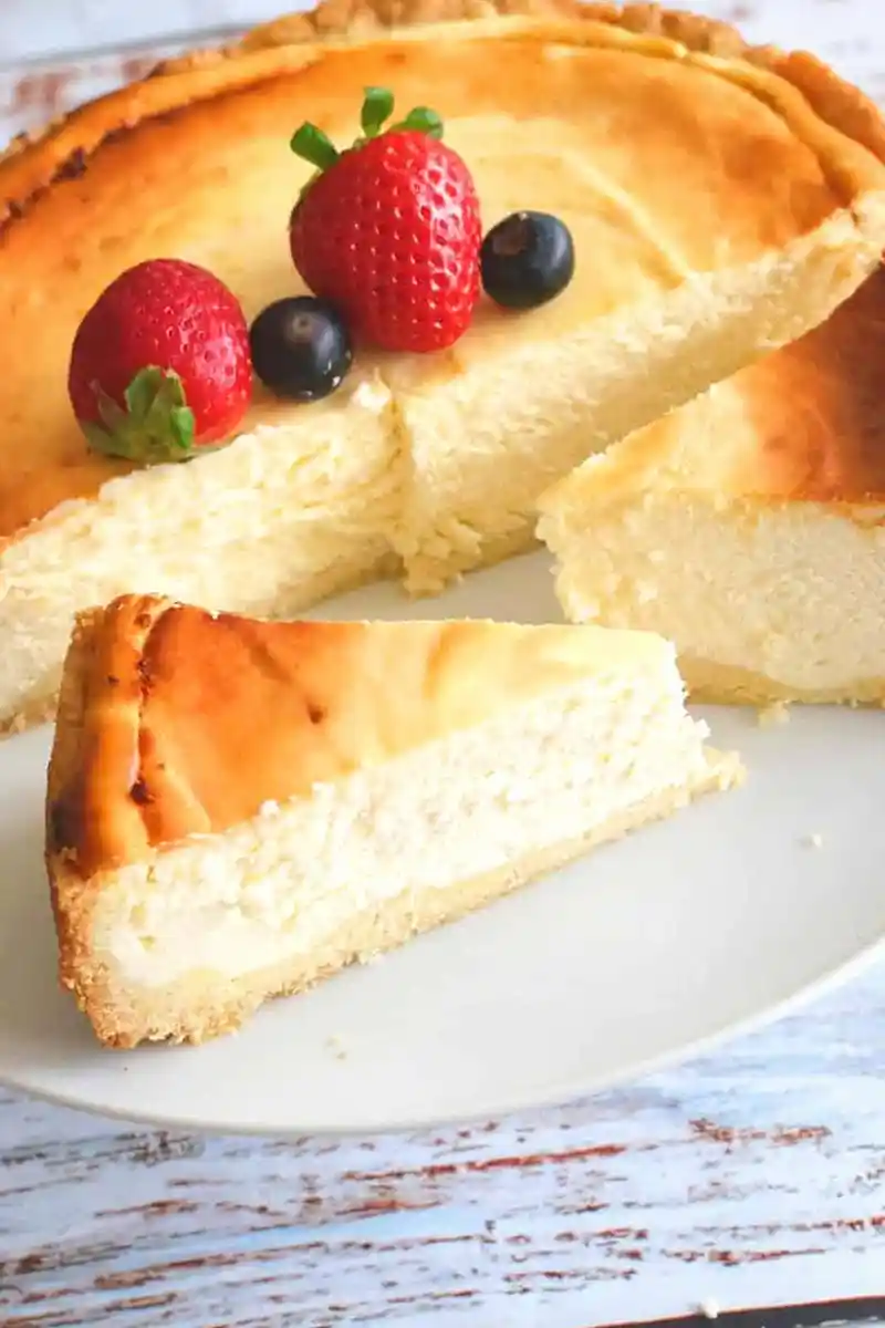 Authentischer Deutscher Käsekuchen mit Quark-Option 3 Recipe image