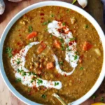 Herzhafte vegane Linsensuppe mit Blumenkohl und Gemüse 4 Herzhafte vegane Linsensuppe mit Blumenkohl und Gemüse
