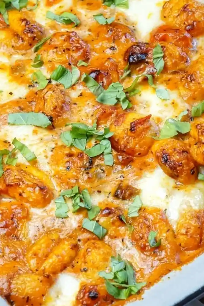Herzhafter Gnocchi Auflauf mit Tomate und Mozzarella 3 Recipe image