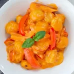 Cremige Gnocchi-Paprika-Pfanne mit Frischkäse 4 Cremige Gnocchi-Paprika-Pfanne mit Frischkäse