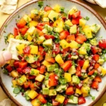 Erfrischende Avocado-Erdbeer-Mango-Salsa 4 Erfrischende Avocado-Erdbeer-Mango-Salsa