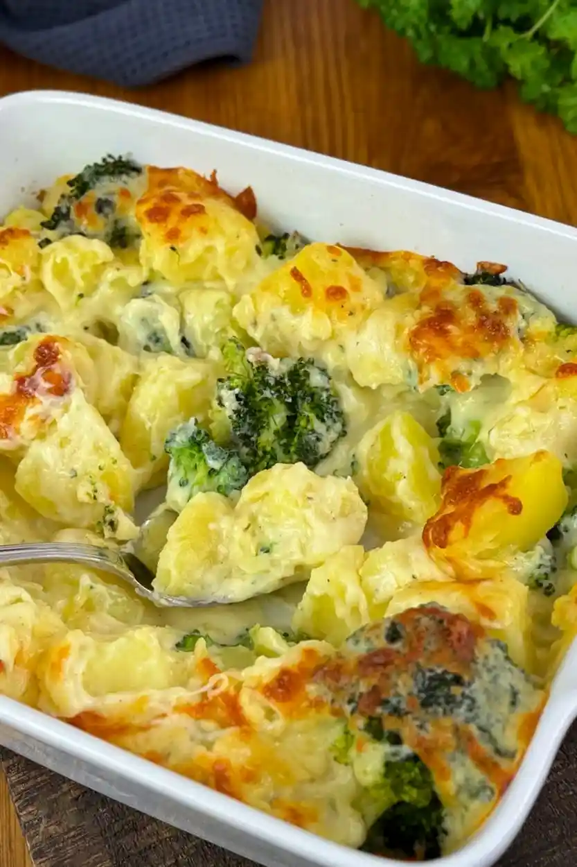 Cremiger Kartoffel-Brokkoli-Auflauf: Ein einfaches Familienrezept 3 Recipe image