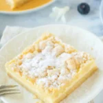 Saftiger Käsekuchen mit knusprigen Streuseln vom Blech 4 Saftiger Käsekuchen mit knusprigen Streuseln vom Blech