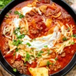 Schnelle Lasagnesuppe aus einem Topf 4 Schnelle Lasagnesuppe aus einem Topf