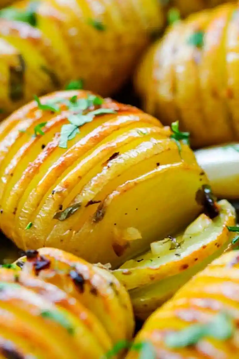 Zitronen-Kräuter-Ofenkartoffeln mit Honig-Glasur 3 Recipe image